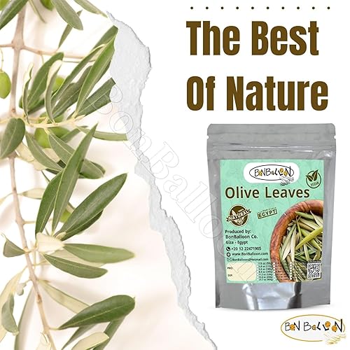 Miniatura 6 de Hojas de olivo Té seco puro y natural Secado Premium Deja Hierbas frescas Hierbas Egipto Oriental Árabe Egipcio Sin Aditivos Sin OGM Kosher Halal (1