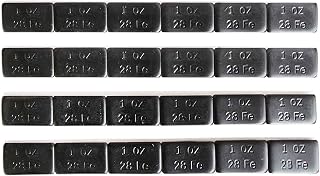 ACCRETION 1 Oz Black Adhesive Backed Wheel Weights (24 Oz Pack)