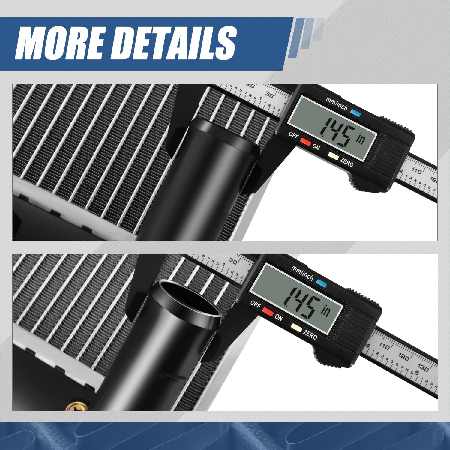 Auto Dynasty Radiator Compatible with 2015-2019 Nissan Juke Sentra (Exclude Nismo RS), DPI 13661 Factory Style 1-Row Cooling Radiator, Aluminum Core