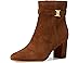 Lauren Ralph Lauren Kellie Suede Bootie Heel - Front View