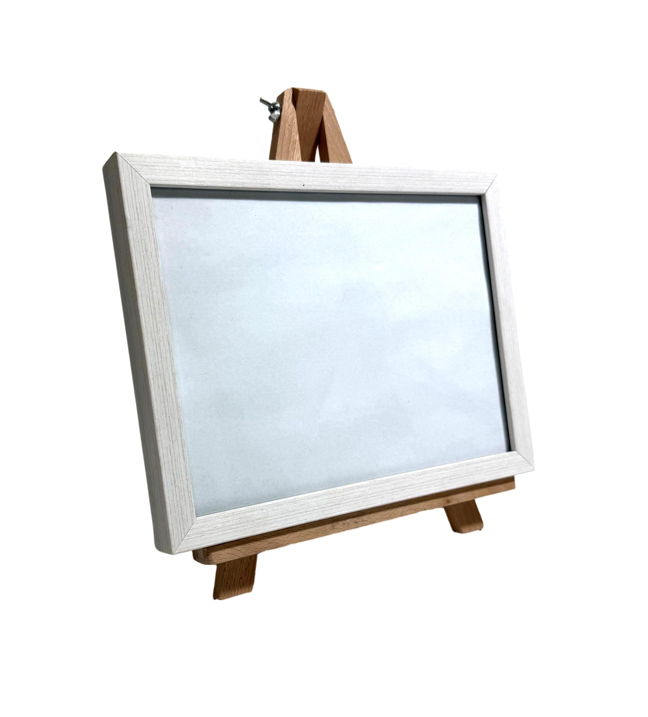 Cavalletto Espositore In Legno Vintage | Supporto Per Foto, Piatti E Libri | Decorazione Scrivania Stile Rustico