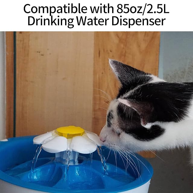 Foto 5 de 7 de 12 Piezas Esponja Filtro Fuente para Gatos, Filtros Fuente Agua Gatos