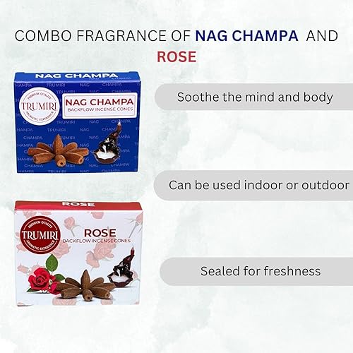 Vista 254 de Paquete combinado de conos de incienso de reflujo – 10 opio + 10 conos de incienso perfumados de cannabis