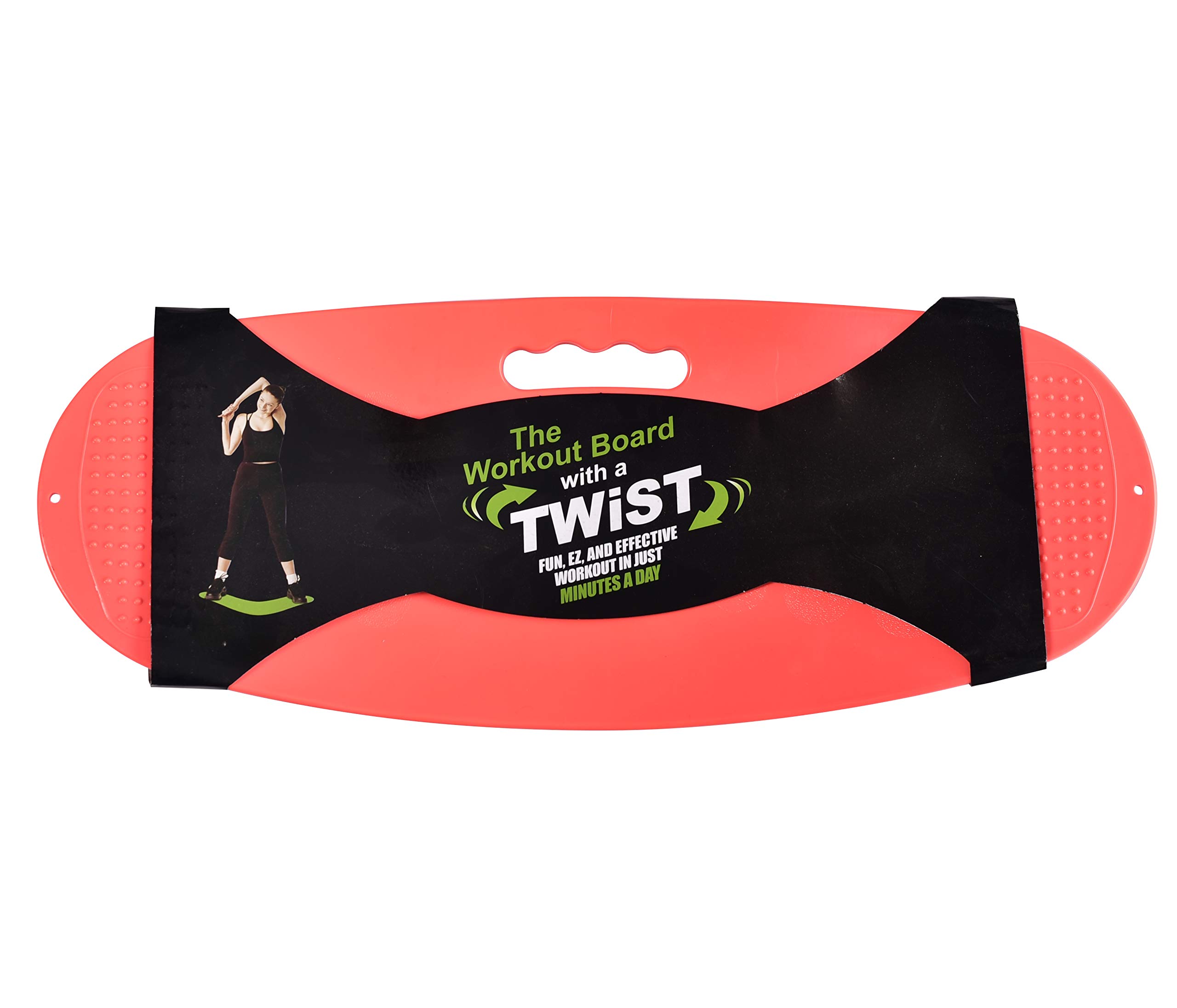 IRIS Fitness Balance Aerobic Cardio Exercise Yoga Fitness Board Twist | Abs Legs Back Shoulders Ankle Body Waist & Core Workout (Peach)-image-9