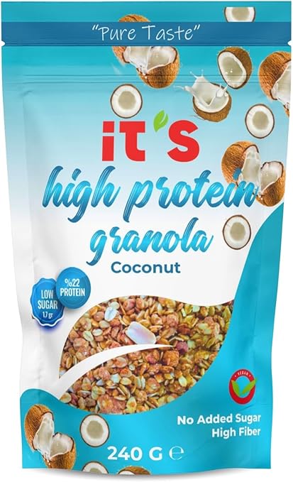 it's Yüksek Protein Granola - Hindistan Cevizli - 240 G