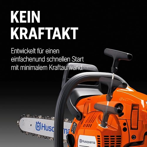 Husqvarna 135 Mark II Petrol Chainsaw - 38 cc X-Torq® Engine, 14″ bar, LowVib®, Smart Start®, Air Injection™, Ideal for firewood, Tree Pruning and Garden Maintenance - 5