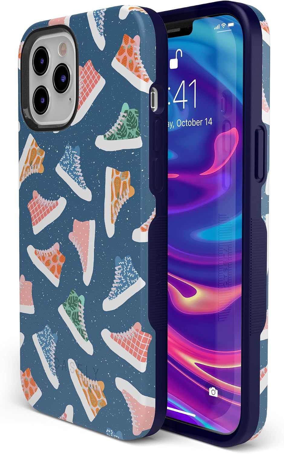 Casely iPhone 11 Pro Max Case | If The Shoe Fits | High Top Sneaker | Bold Protective Design