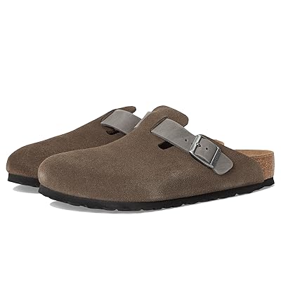 Birkenstock Boston Suede/Oiled Leather Men