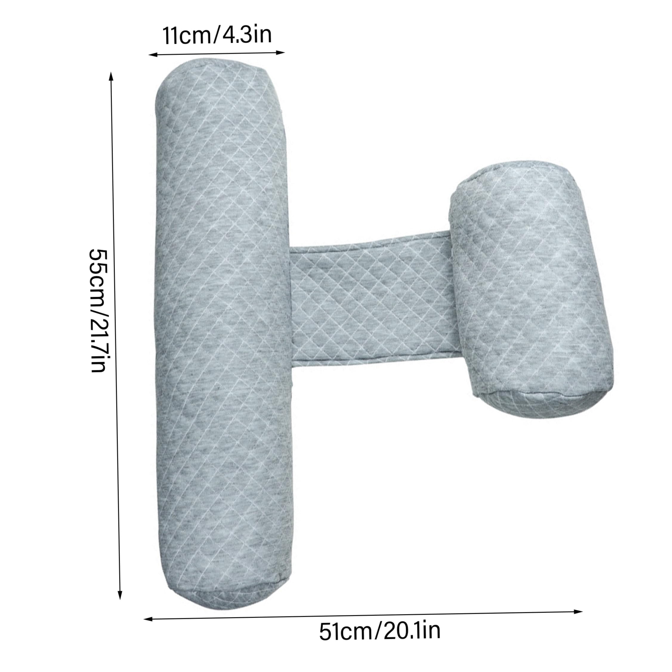 Oreiller Anti-Reflux pour bébé, 1 Oreiller Anti-roulis pour bébé, Reflux réglable avec Tissu Frais et Respirant, Gris de 7, 87 à 9, 45 Pouces, cale pour Nouveau-né