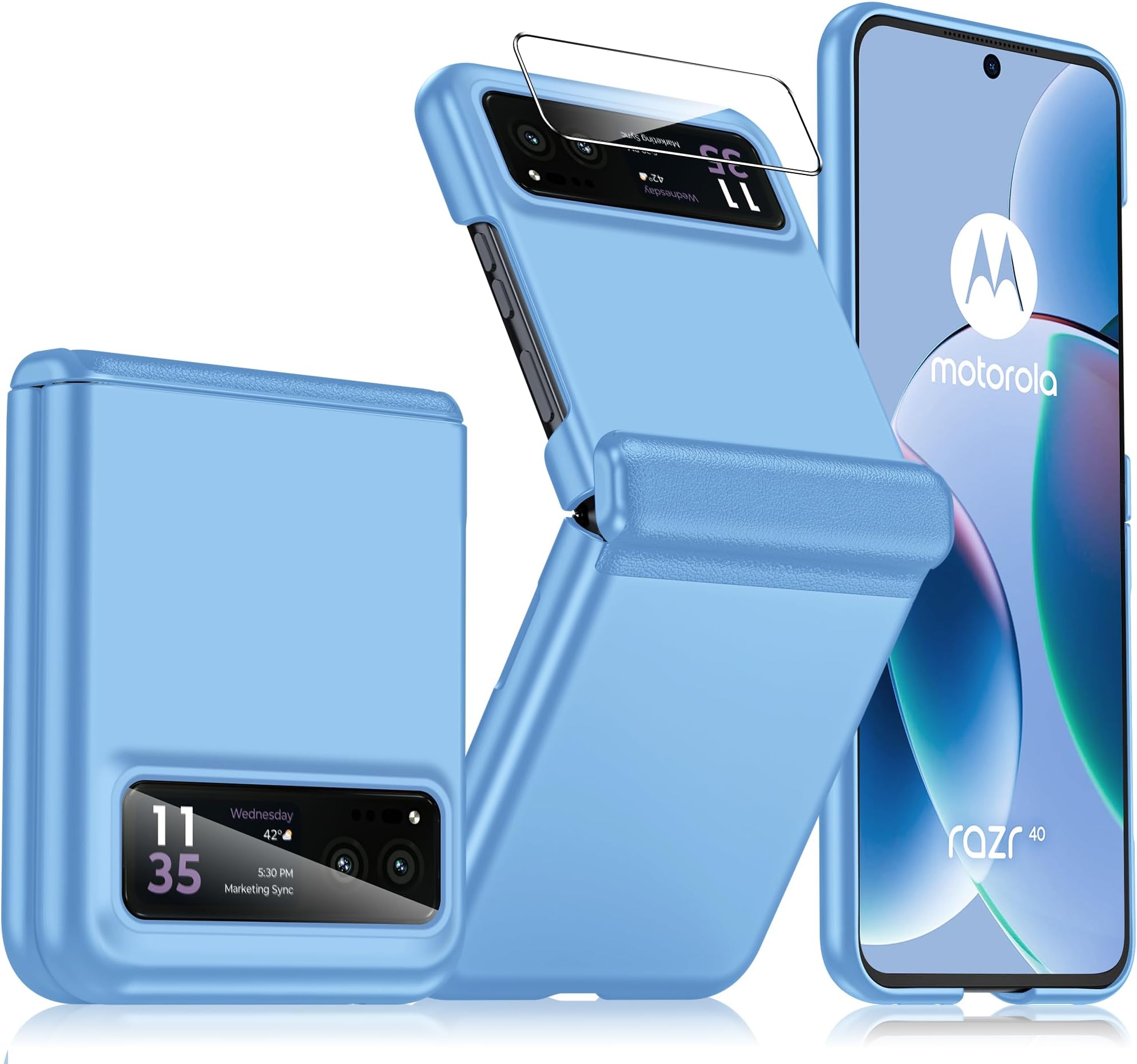 BSNRM for razr 40 case Blue
