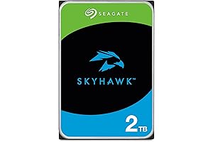 3.5" Seagate Skyhawk Internal Hard Drive for Enhanced Video Surveillance