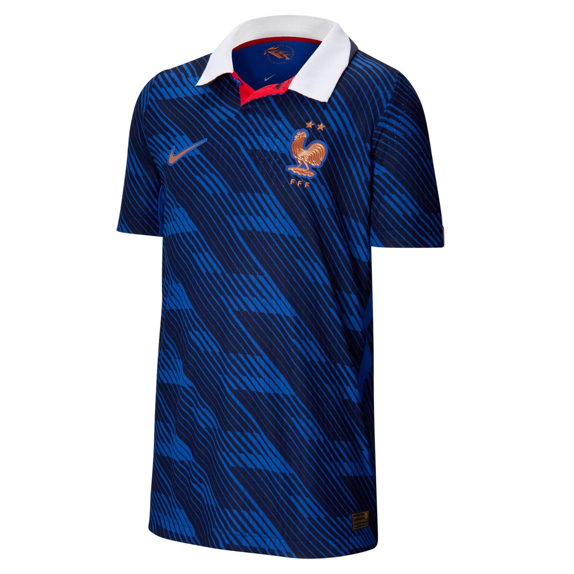 Nike FFF 2026 Heimspiel Nike Aero-Fit Authentic Fußballtrikot für Ältere Kinder Maglia da Calcio Unisex - Bambini e Ragazzi