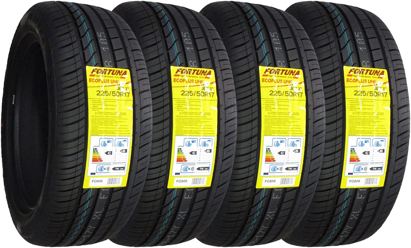 Gomme Fortuna Ecoplus UHP 225/50 R17 98Y - Pneumatici Estivi Per Auto | Efficienza Energetica C, Aderenza B - Foto 6