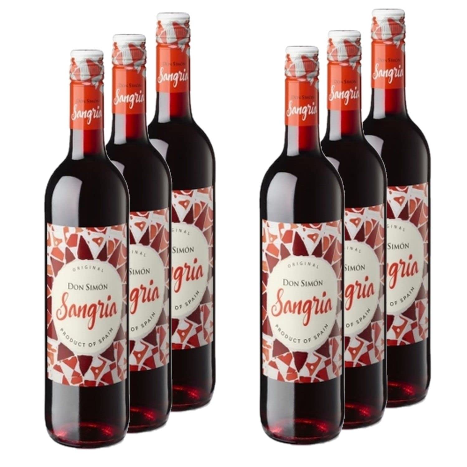 Lot 6x Sangria - Bouteille 750ml
