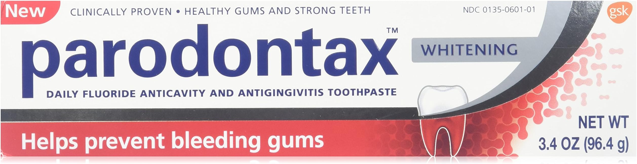 Whitening Toothpaste, 3.4 oz. Per Tube (2 Pack)