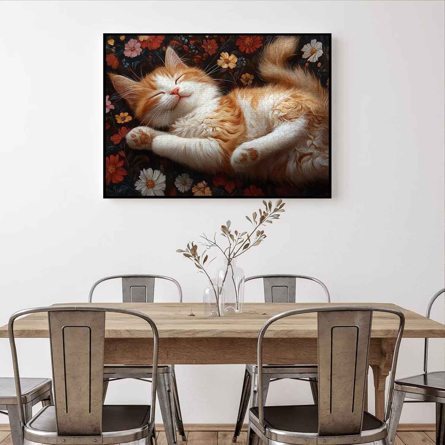 Puzzle 1314 Pieces Chats Puzzle 3D, Adultes Classique Puzzles, n-496