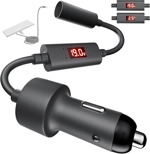 Starlink Mini Car Charger Adapter DC Power Plug for Cigarette Lighter Socket