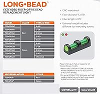 Vista 7 de Truglo Tg947Ug Long-Bead Universalmetal Bead Replacement, Green