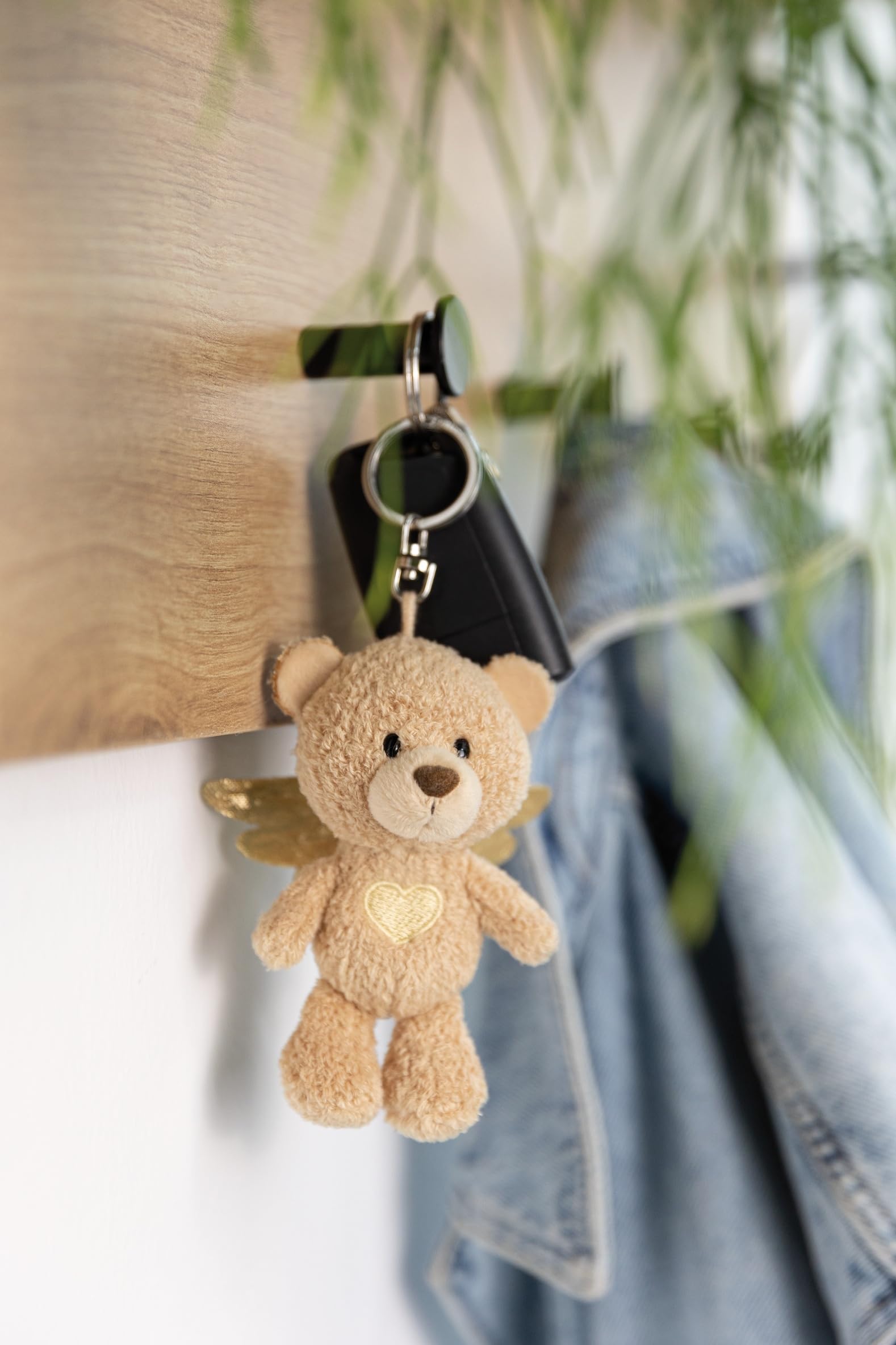 NICI 61606 Sleutelhanger Sleeping Pets hond Welsh Corgi, 8 cm