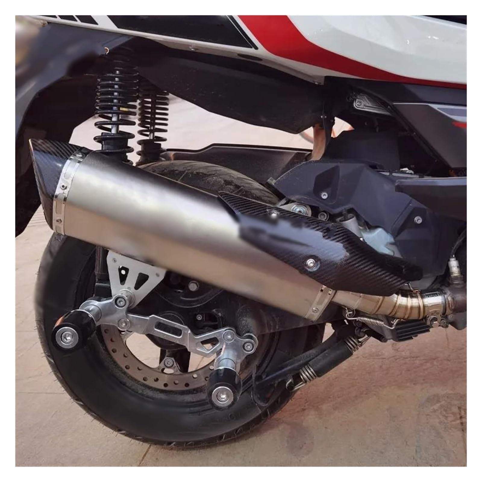 【美品】BMW C400GT スリップオンマフラー AKRAPOVIC アクラポビッチ Slip-On Line スリップオンマフラー