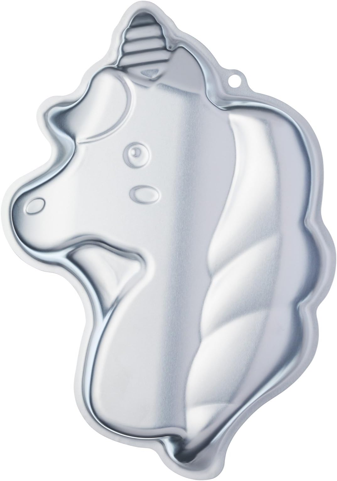 KitchenCraft Sweetly Does It Unicorn Cake Tin, 23 x 33.5 x 5 cm, Metallic