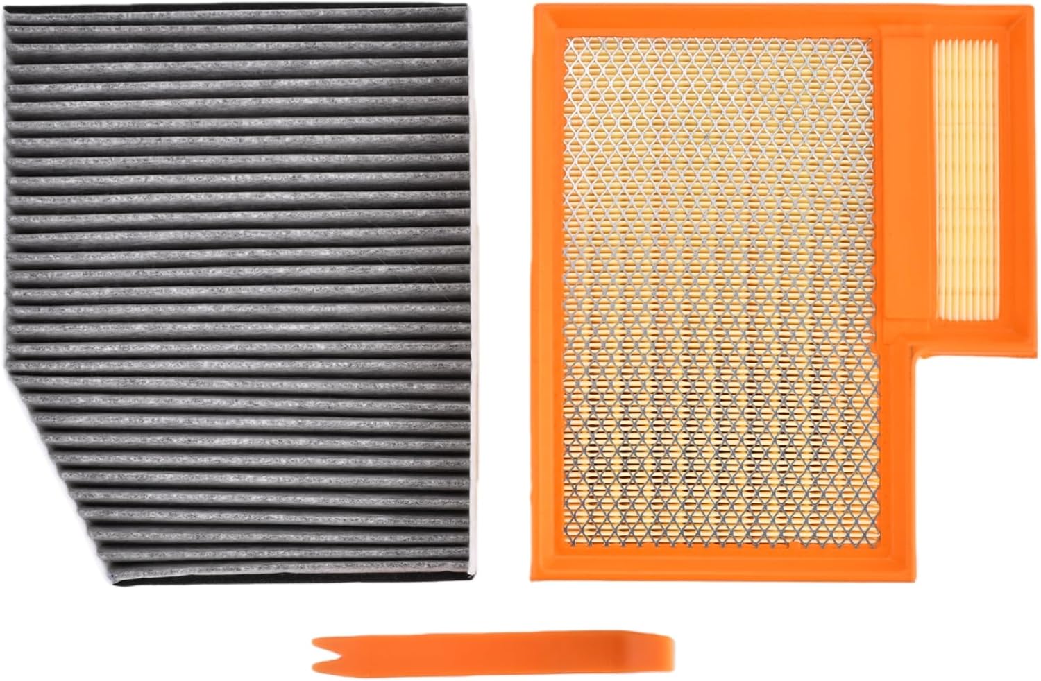 BK2Z19N619A CA11946 Engine & Cabin Air Filter Kit Compatible with Ford Transit 150 250 350 Transit 350 HD 2015 2016 2017 2018 2019 3.2L 3.5L 3.7L Replace BK2118D543AA AF9916