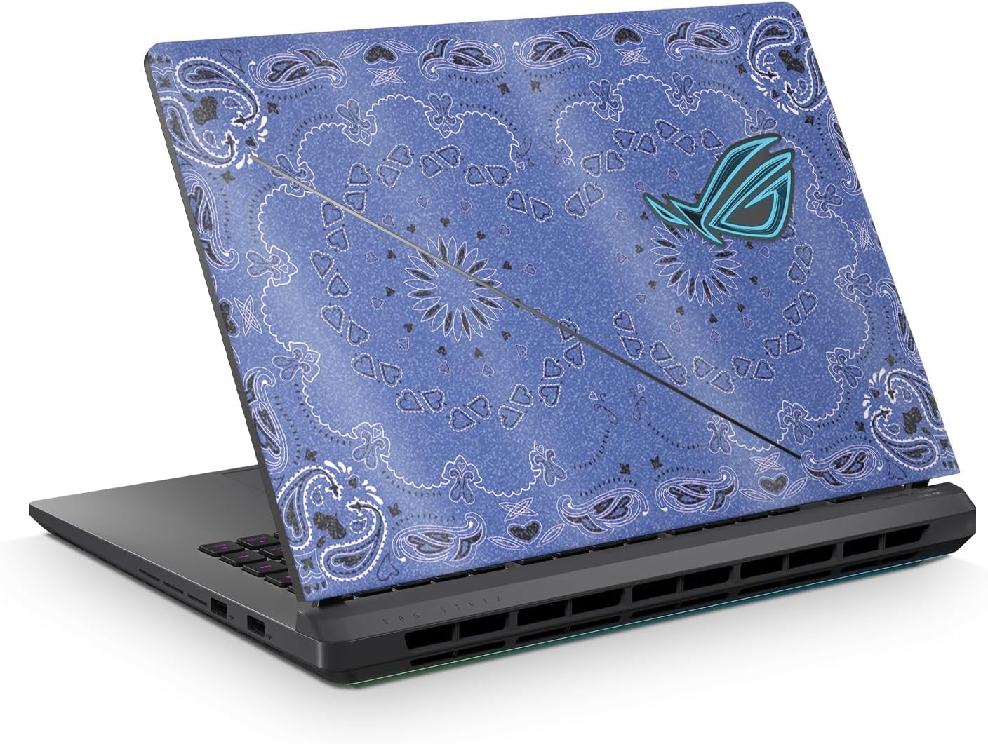 Carbon Fiber Laptop Skin Compatible with Asus TUF Gaming A14 (2026) - Gray Polygon - Premium 3M Vinyl Protective Wrap Decal Cover - Easy to Apply | Crafted in the USA by MightySkins
