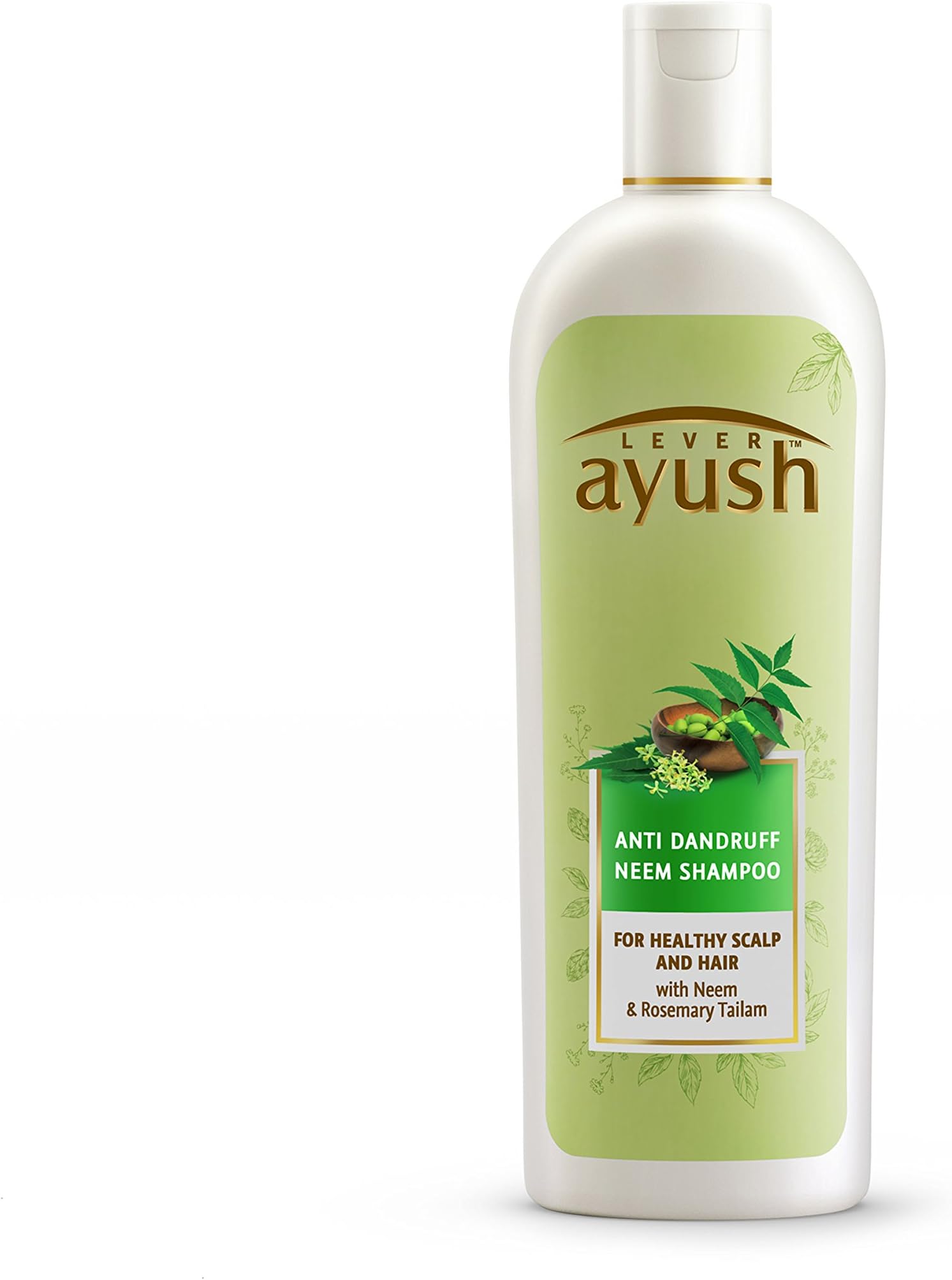 Lever Ayush Anti Dandruff Neem Shampoo, 330 ml