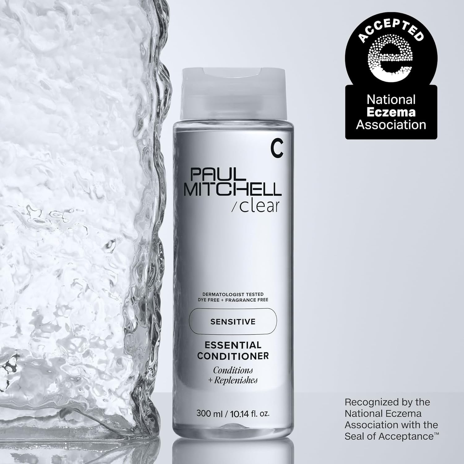 Paul Mitchell Clear Essential Conditioner, Fragrance Free, For Sensitive Scalp + Skin