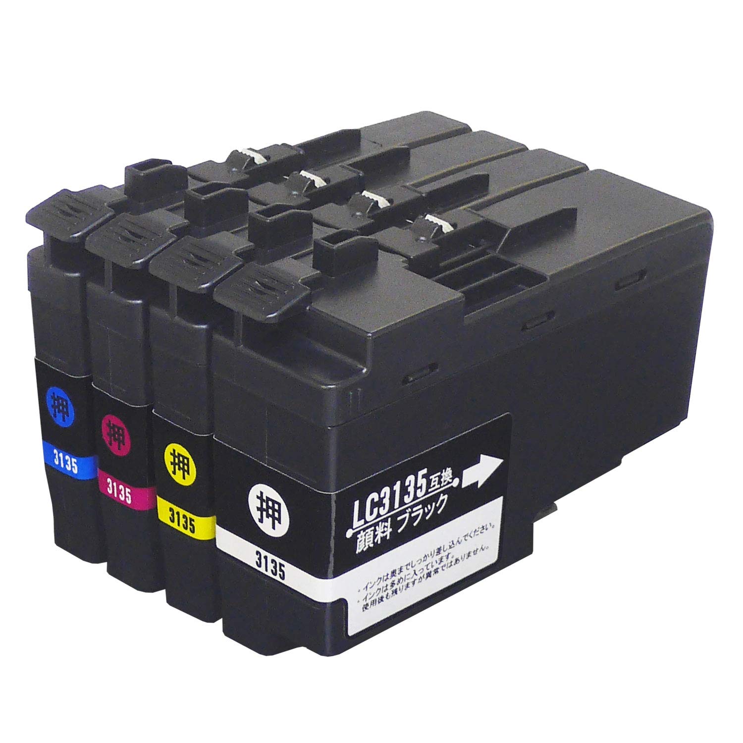 Amazon.co.jp: インクのチップス ブラザー用 LC3135 互換インク 4色