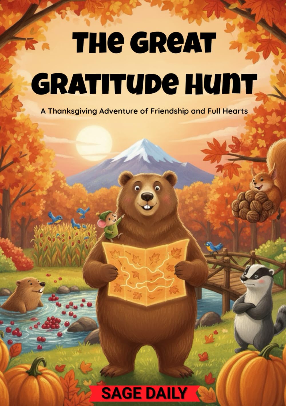 The Great Gratitude Hunt: A Thanksgiving Adventure of Friendship and Full Hearts
