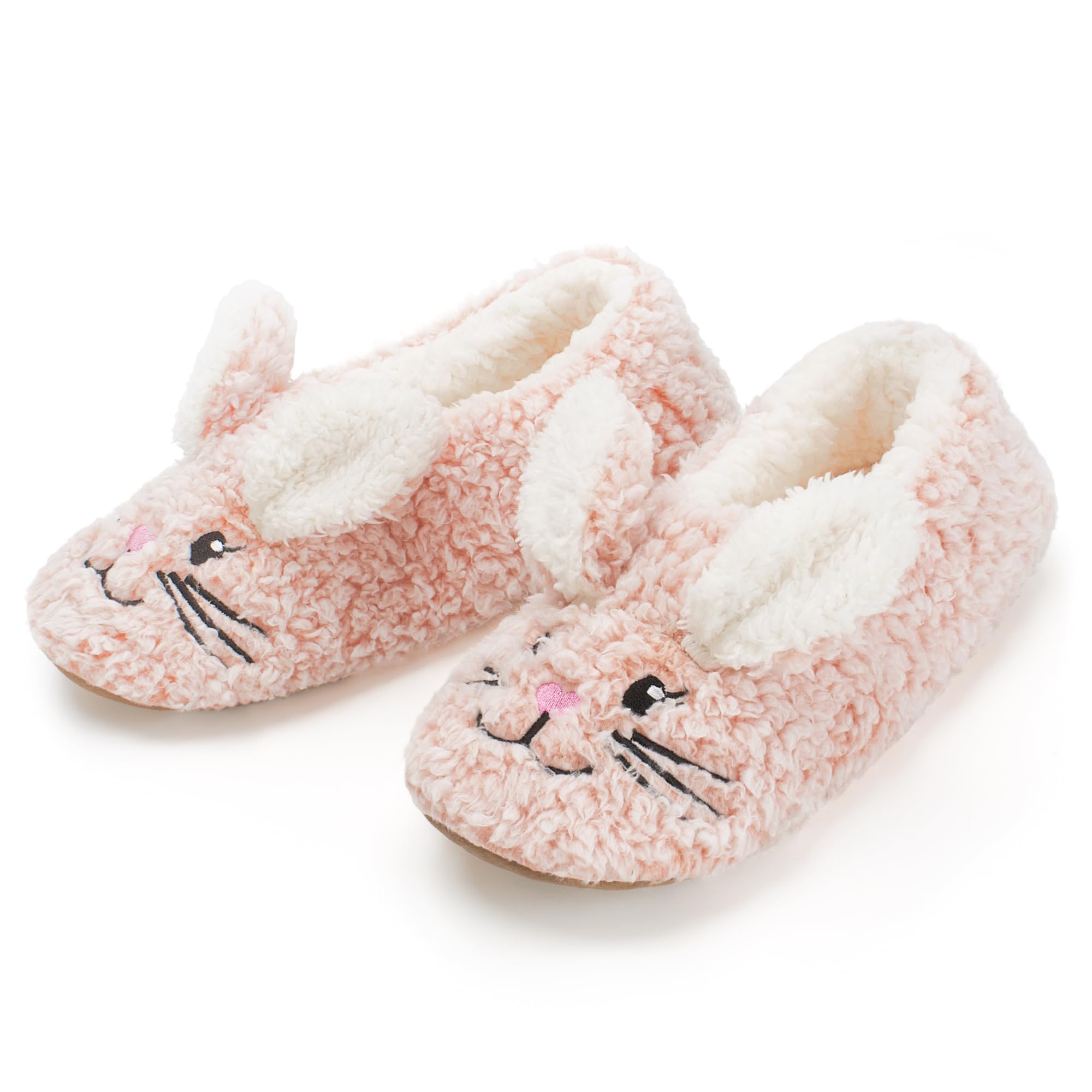 cosyone1997 Cute Animal Slippers for Kids Girls Women, Fuzzy House Socks with Soft Anti-Skid Soles - Unique Gifts for Mom and Animal Lovers!