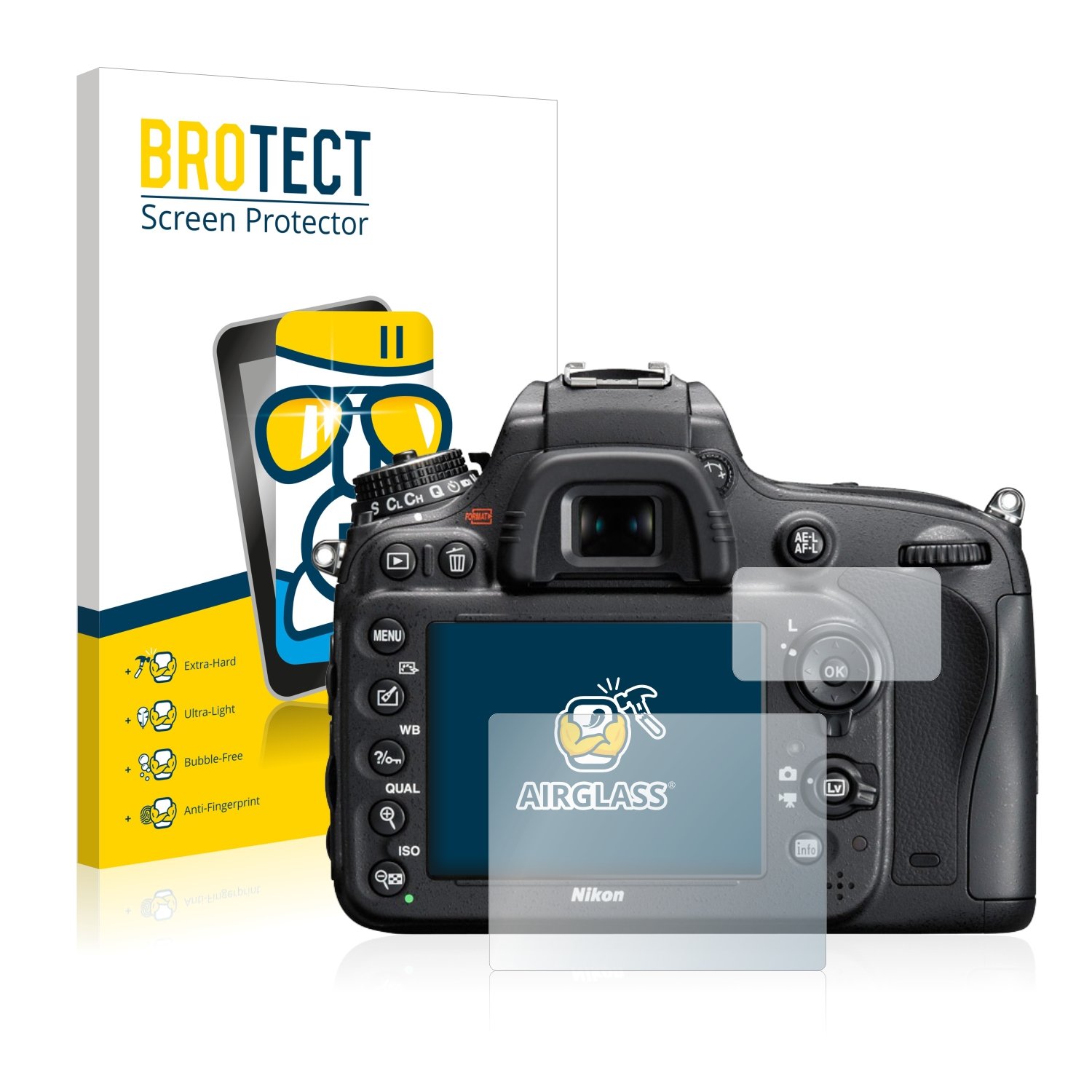 brotect Screen Protector for Canon EOS 90D (2 Pieces