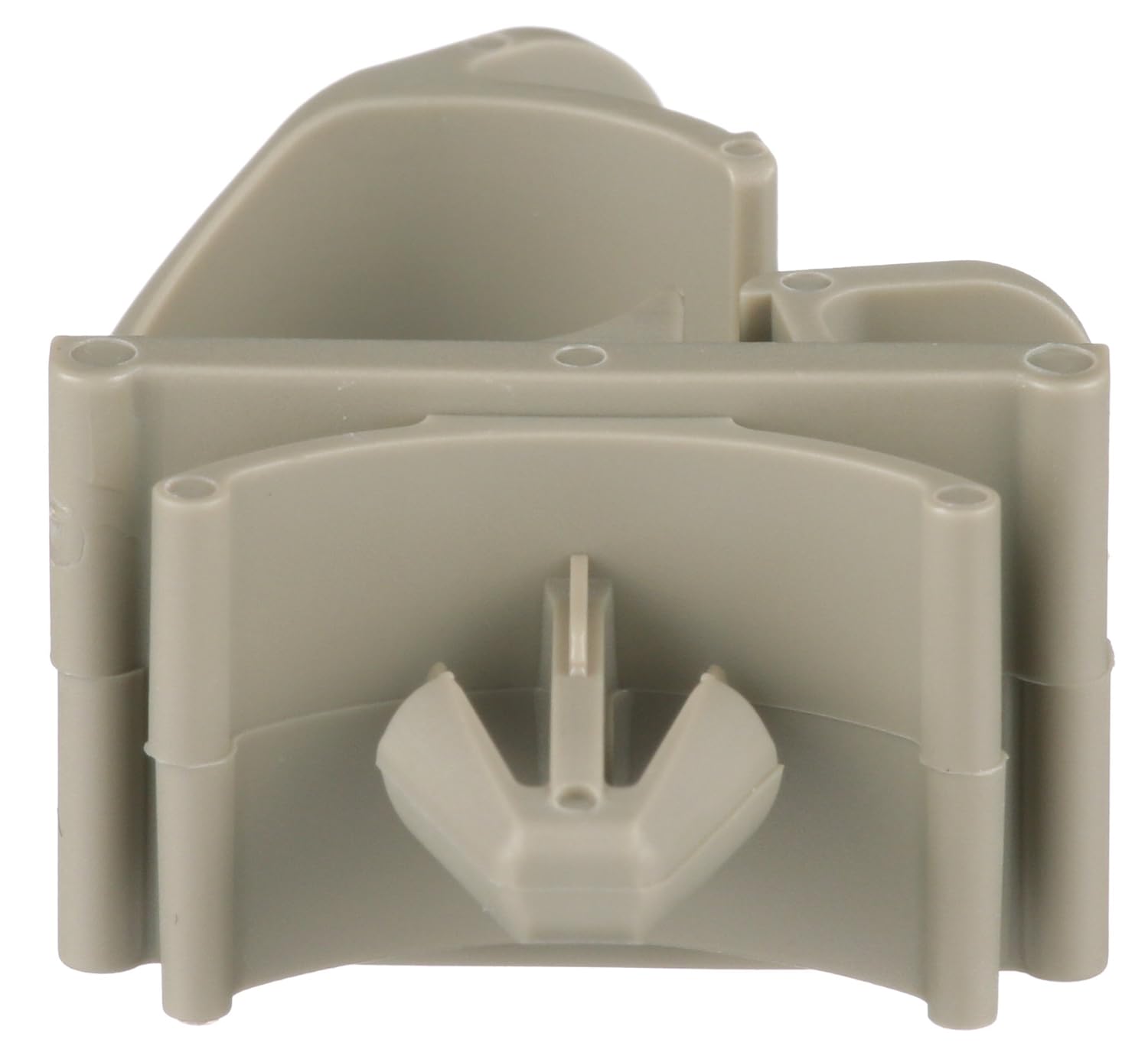 Panduit LWC38-H25-C Latching Wire Clip, Push Barb Mount, .38-Inch Bundle, Natural (100-Pack)