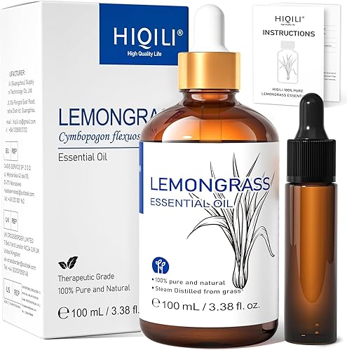 Miniatura 60 de HIQILI - Aceite esencial de jazmín 16 Fl Oz, 100% puro y natural para difusor, cabello, piel, fabricación de perfumes - 500ML