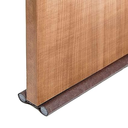 Ascension Sound-Proof Reduce Noise Energy Saving Weather Stripping Under Door Twin Draft Stopper, Door Sealing Strips for Home (36inches, 1)