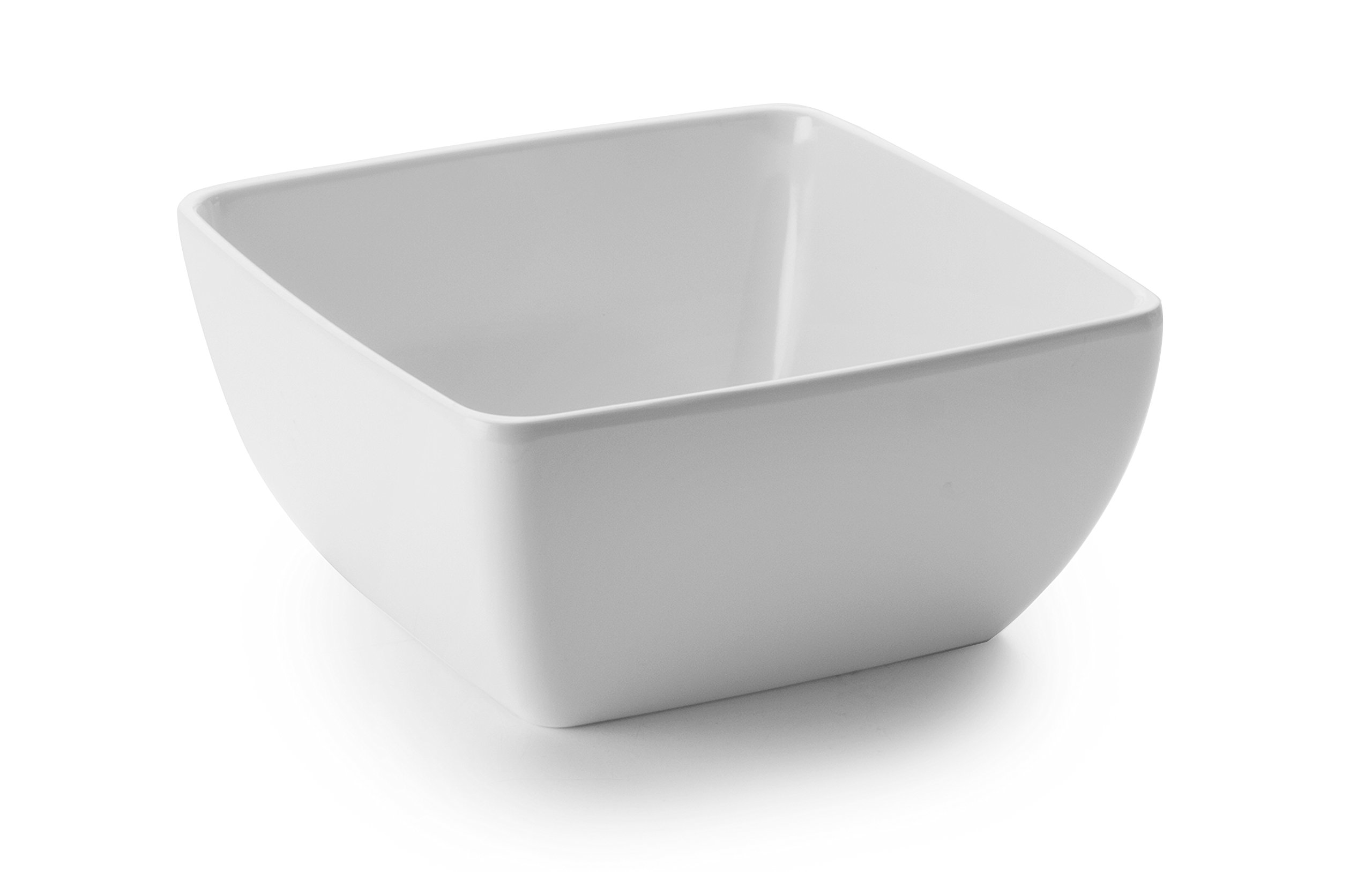 Lacor 63571 Salad Melamine Classic Bowl, 19 x 19 x 9 cm, White