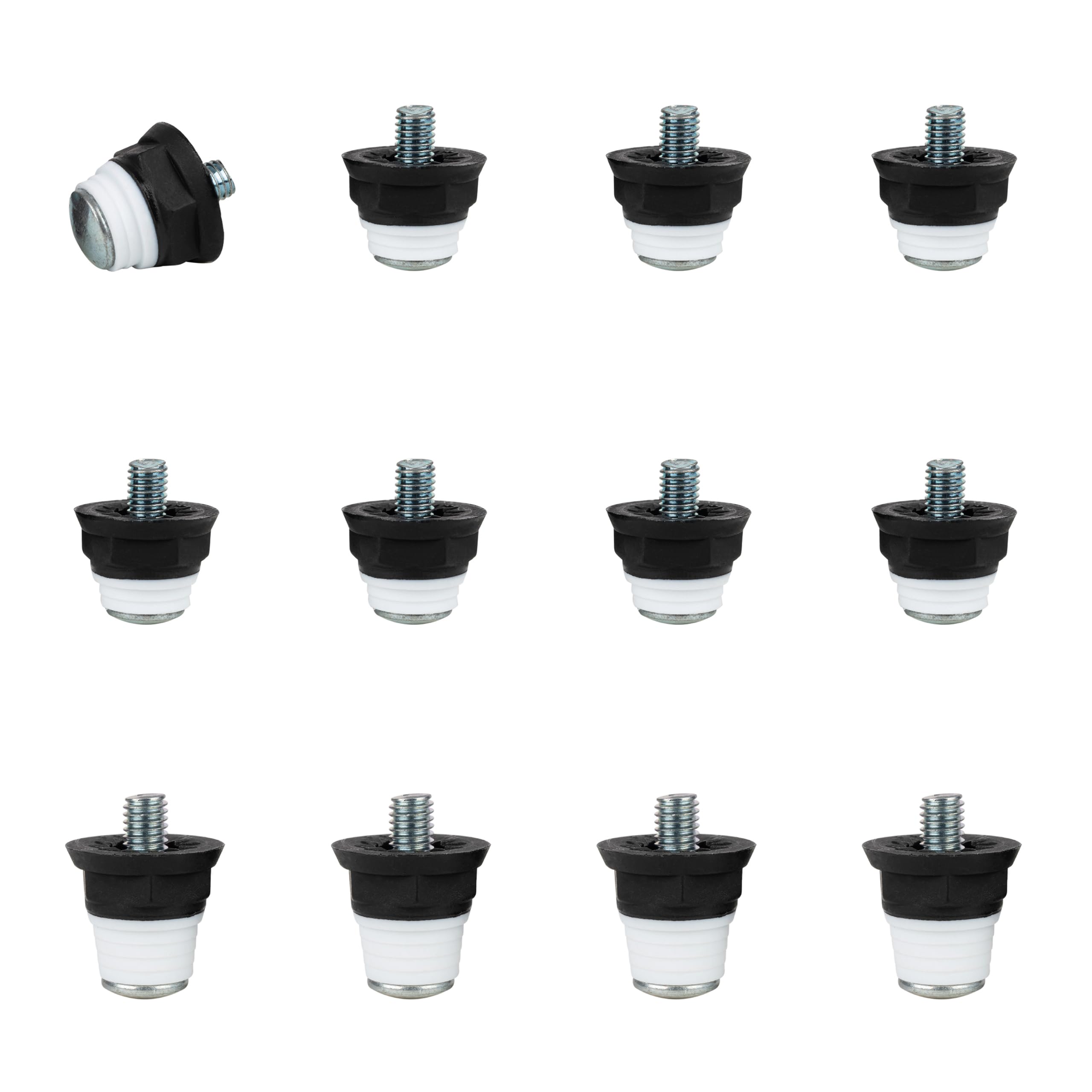 Advantage Metal-Tipped Replacement Football Studs (S11/13mm, L 13/15mm)