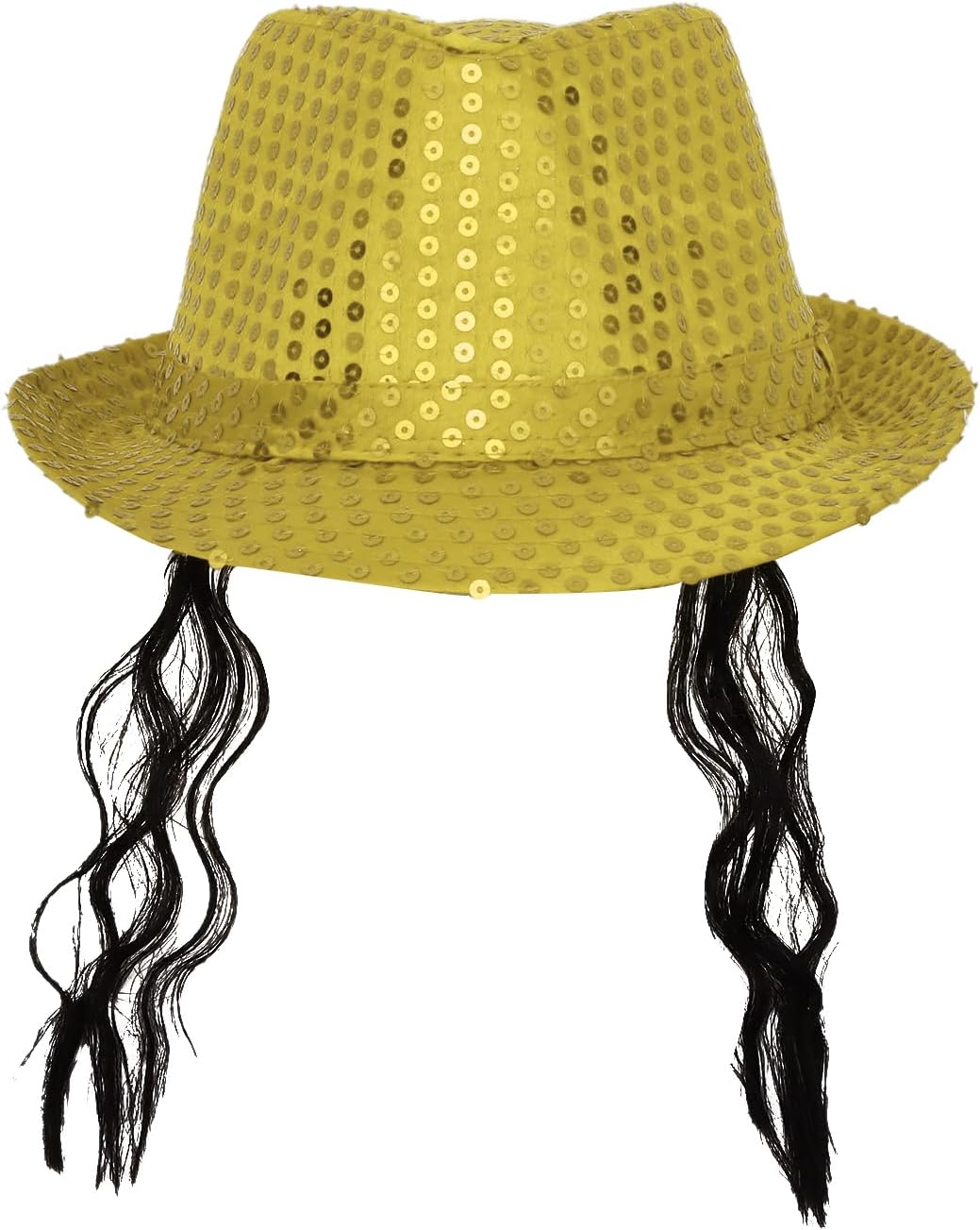 Dance Show Party Hip Hop Prop Caps Carnival Costume | Stage Shining Hat,Unisex Sparkling Accessory for Costumes,Sequin Hat for Halloween Party,Western Retro Disco Cap,Cosplay