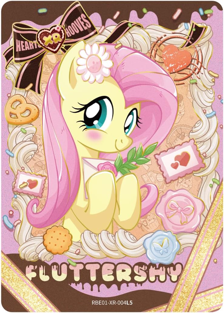 KAYOU My Little Pony Friendship Eternal Cards, Rainbow Edition English Series 1, Display Box, 20 Packs, 146 Cards, 10 Rarity Levels
