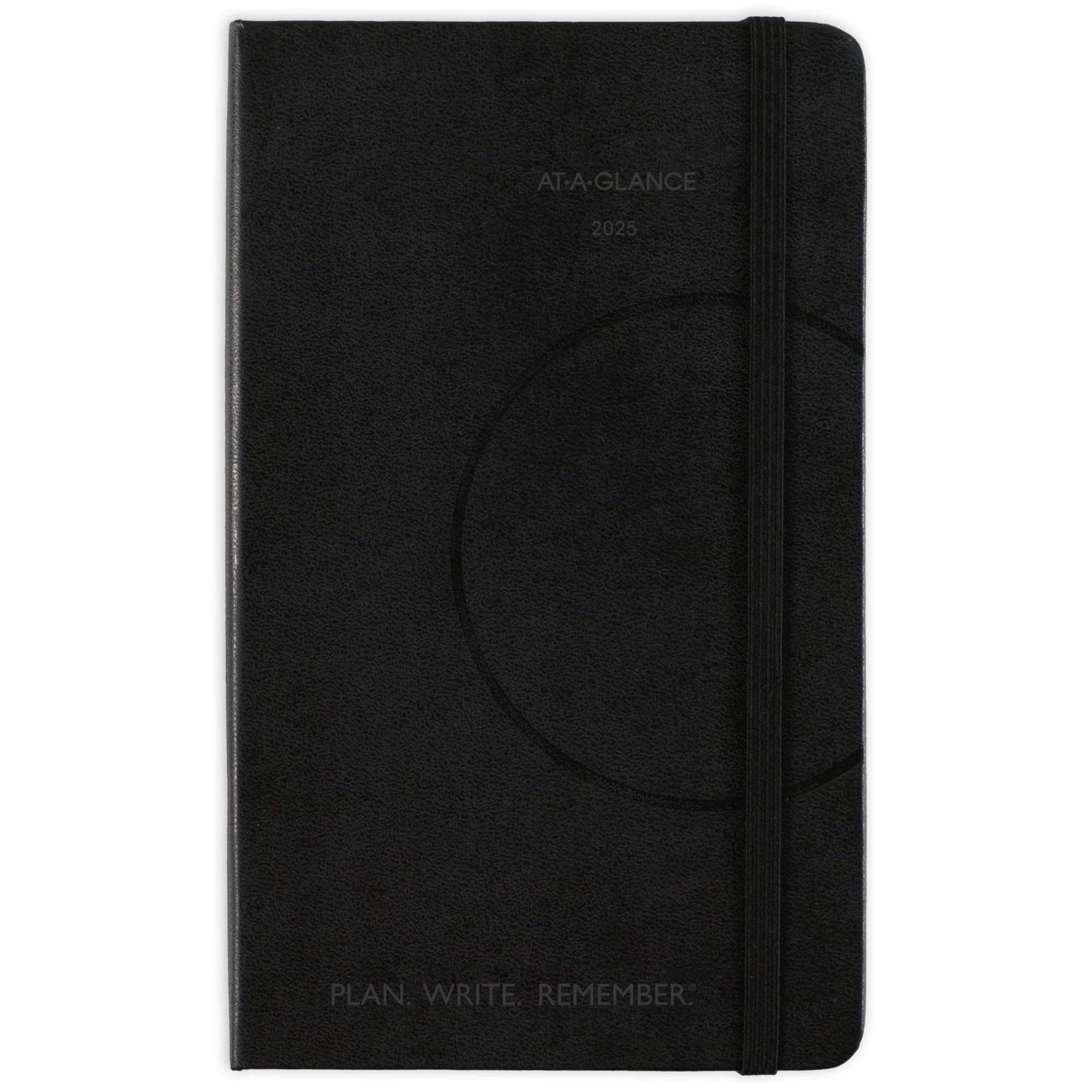 2025 AT-A-GLANCE Plan. Write. Remember. Weekly/Monthly Planner, 5" x 8-1/4", Black, January To December