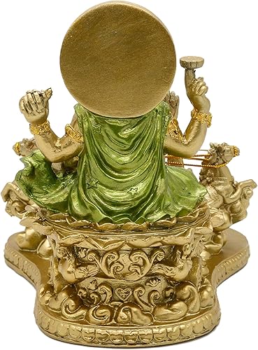 Vista 9 de alikiki Estatua hindú Dios Señor Surya - India Templo Mandir Puja Ídolo Pooja Artículo indio Diwali Decoración Murti Staue Meditación Religiosa Sala