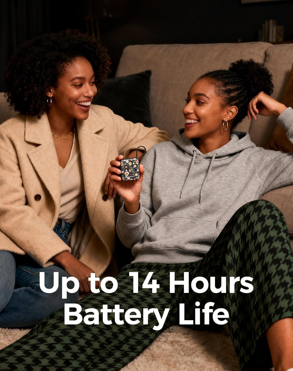 OCOOPA Hand Warmers Rechargeable, Smart Temp Control,100℉ -126℉, UL Safe, 7H*2 Long Battery, Palm-Sized Ultra Compact Fits Gloves, Purse, Camping, Travel, Cold Hands Gifts Women,UT5 Nano