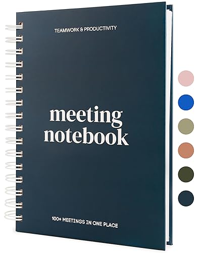 Lamare Meeting Notebook for Work Organization – Perfect Work Notebook