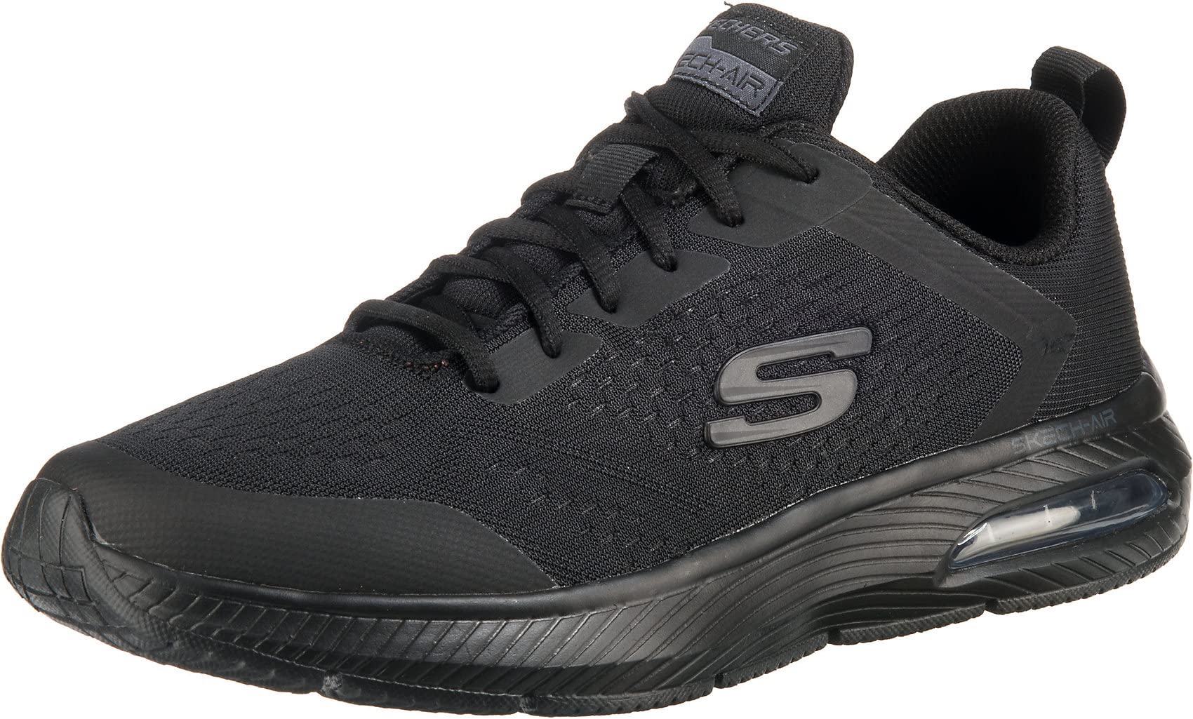 Skechers 52559, Sneaker Uomo, Nero, 44 EU