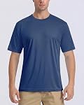 Boladeci Men's Rash Guard Swim Shirts Short Sleeve UPF 50+ UV Protection Clothing Lightweight Quick Dry SPF Sun Shirts