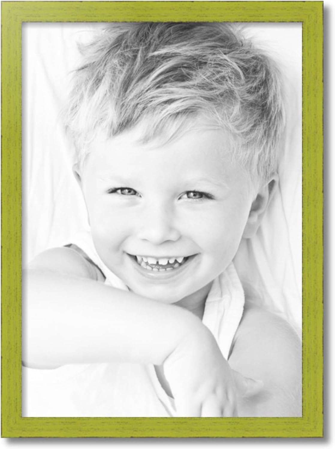 ArtToFrames 12x14 Inch Green Picture Frame, This 1.50 Inch Custom Wood Poster Frame is Modern Green - Comes with Foam Backing 3/16 inch and Regular Glass (FBPLSM-ECO150-MGN-12x14)