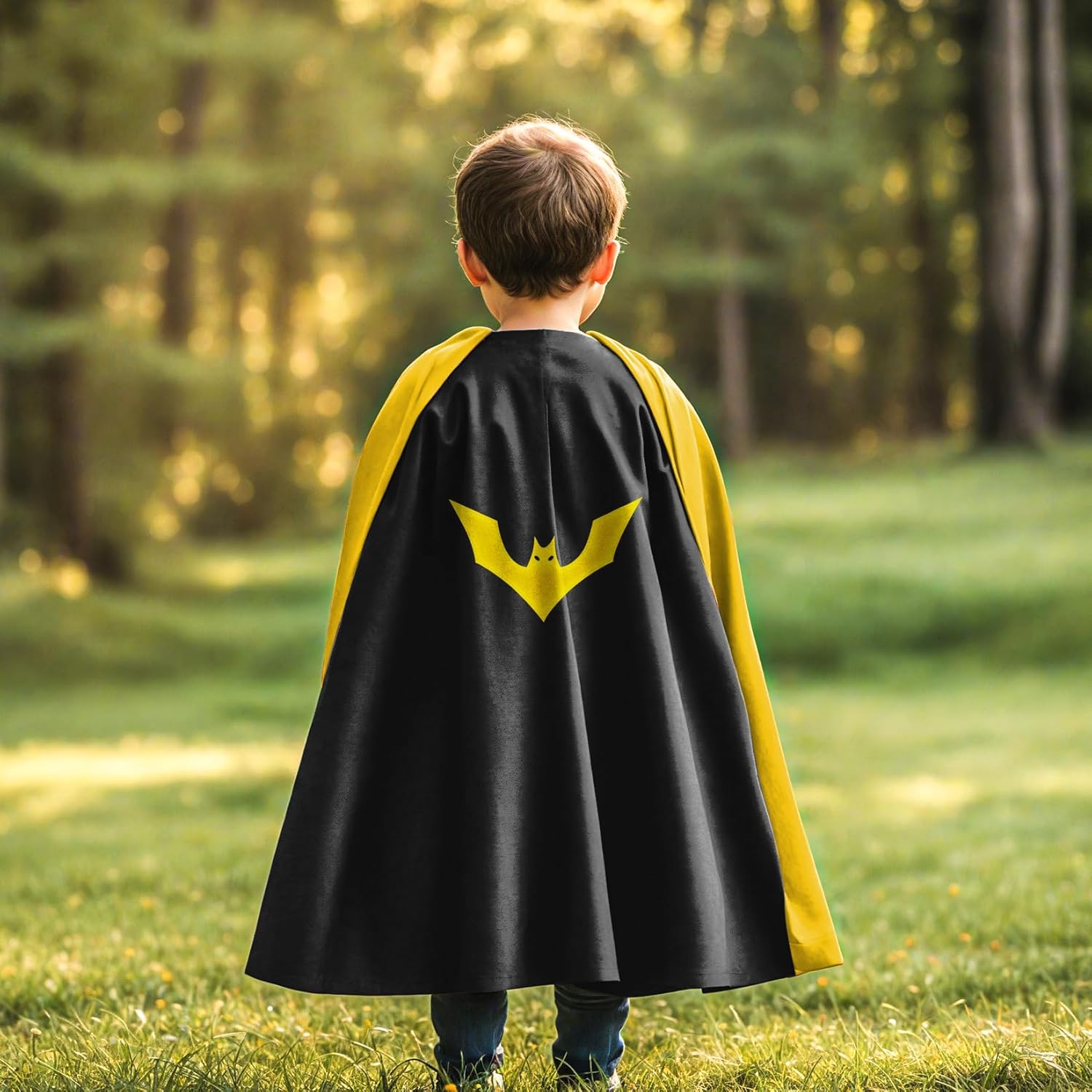 Kids Capes and Masks Boys Girls Costumes for Halloween Christmas Cosplay Dress Up - Image 6