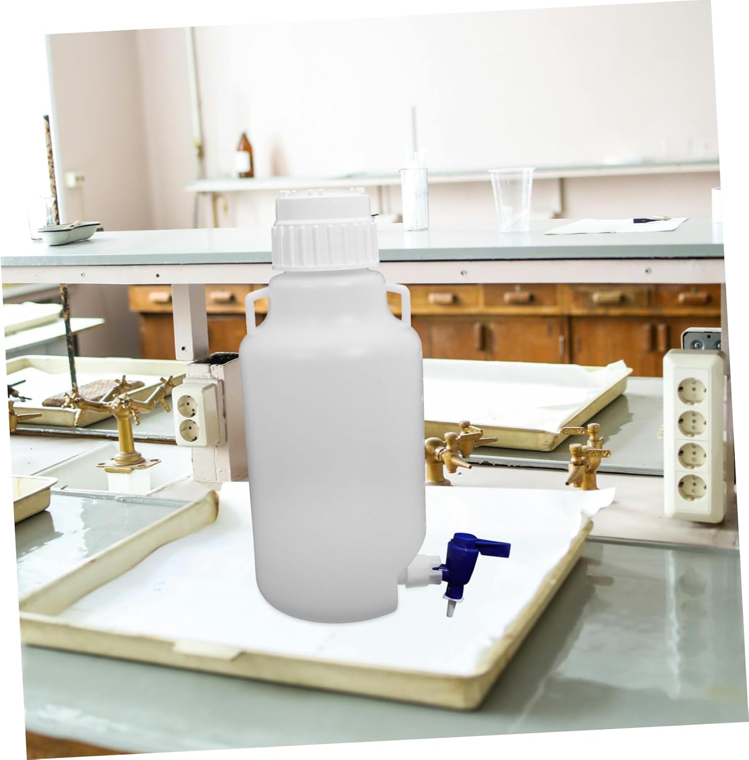 Drinks Dispenser Water Dispenser Spout School Laboratory Pe Material Practical Water Container