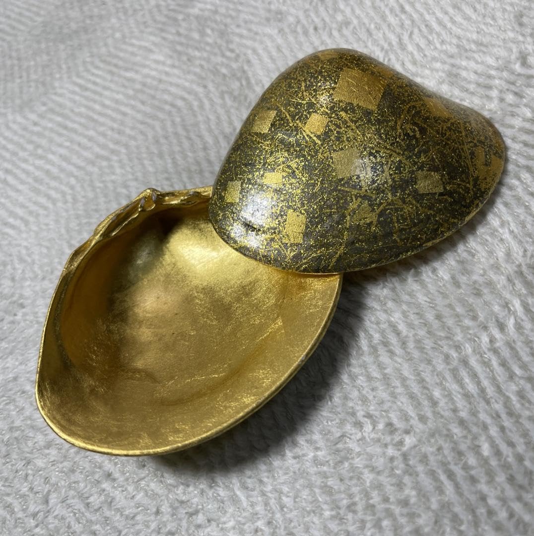 香合 荒井正春作 金箔工芸 共箱　茶道具 香合 荒井正春作 金箔工芸 共箱 茶道具 Yahoo!オークション